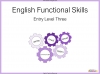Functional Skills English - Entry Level 3 Teaching Resources (slide 1/126)